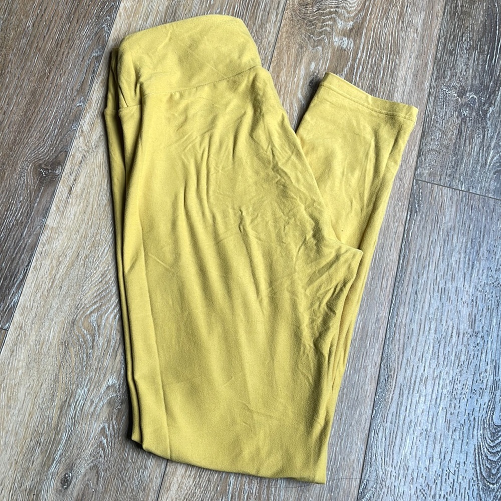 LuLaRoe Mustard Leggings